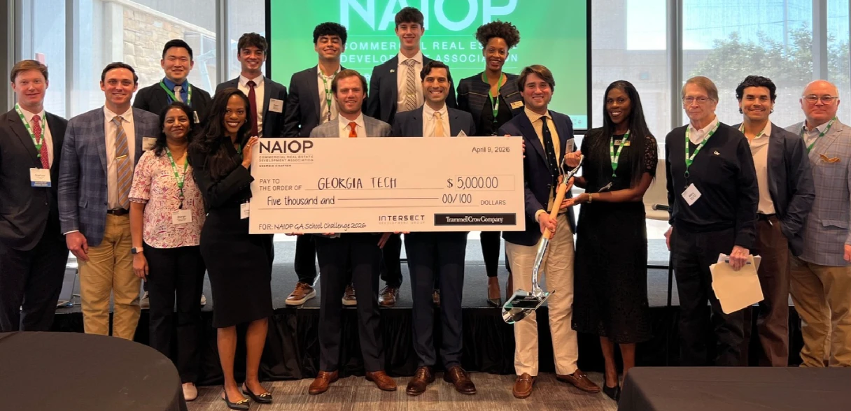 Georgia Tech team wins the NAIOP Georgia School Challenge